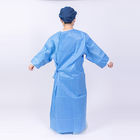 Laboratory Adjustable Hook Loop Non Woven Surgical Gown