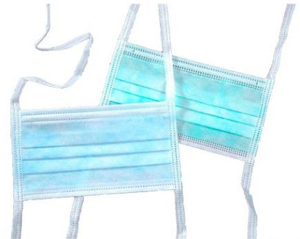 Non Woven Disposable Tie On Surgical Masks