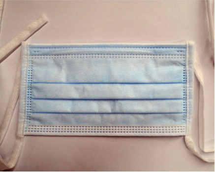 Antibacterial Breathable Disposable Tie On Surgical Masks